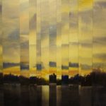 Lucency & Eclipse, Kathy Collins, 22x15, 2015 -